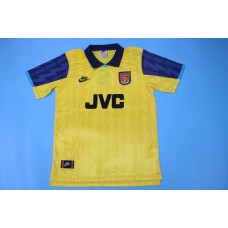 Arsenal 94/96 Away Yellow Soccer Jersey